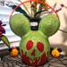 Disney Other | Blinged Disney Parks Mickey Popcorn Bucket - Poison Apple | Color: Green/Red | Size: Os