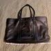 Coach Bags | Coach Large 5332 Series Black Leather Zip Top Shoulder Tote. | Color: Black | Size: Os