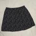J. Crew Skirts | J.Crew Factory Navy Blue With White Flowers Mini Skirt | Color: Blue/White | Size: 18