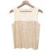 J. Crew Tops | J. Crew Womens Sequin Sleeveless Tank Top Size S Beige Tan 100% Cotton Shiny | Color: Tan | Size: S