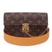 Louis Vuitton Bags | Louis Vuitton Monogram S Lock Belt Pouch Gm Chain Clutch Waist Bag | Color: Black/Brown | Size: Os