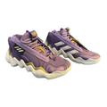Adidas Shoes | Adidas Exhibit B Shoes 8.5 Purple Candace Parker Mid Basketball Gz2377 Womens | Color: Purple/Yellow | Size: 8.5