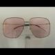 Gucci Accessories | Authentic Gucci Sunglasses Gold Frames Pale Pink Lens Gg0394s004 | Color: Gold | Size: 61 - 14 - 145