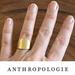 Anthropologie Jewelry | Anthropologie Gold Ring - New | Color: Gold | Size: 7