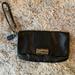 Coach Bags | Coach Leather Clutch- Black And Silver | Color: Black | Size: Os
