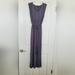 J. Crew Dresses | J Crew Light Slate/Blue/Lavendar/Gray Grecian Long Dress, Size Xs | Color: Gray | Size: Xs