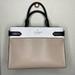 Kate Spade Bags | Kate Spade Large Staci Color Block Satchel In Warm Beige With Black & White. | Color: Black/Tan | Size: Os