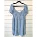 American Eagle Outfitters Dresses | American Eagle Outfitters Sun Dress, Size L | Color: Blue/White | Size: L
