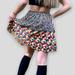 Anthropologie Skirts | Anthropology Corey Lynn Calter 100% Silk Polka Dot Skirt Size Medium | Color: Black/Red | Size: L