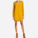 Madewell Dresses | Madewell - Button Front Novel Dress | Color: Gold | Size: M