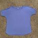 Columbia Tops | Columbia Easy Does It Short Sleeve Top Women’s L | Color: Blue | Size: L