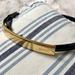 Gucci Accessories | Gucci Vintage Belt With Gold Plaque | Color: Black/Gold | Size: S