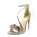 Jessica Simpson Shoes | Jessica Simpson Women’s Metallic Platform Heels | Color: Gold | Size: 9