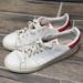Adidas Shoes | Adidas Original Stan Smith M20326 White Red Casual Sneakers Men Size 9 Preowned | Color: White | Size: 9