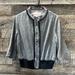 Anthropologie Jackets & Coats | Anthropologie Madchen By Lauren Moffett Bomber Jacket, Never Worn | Color: Gray | Size: L