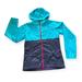 Columbia Jackets & Coats | Columbia Girls Blue Colorblock Rain Jacket Size L (14/16) | Color: Blue/Pink | Size: Lg