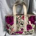 Coach Bags | Coach Poppy Kyra Floral Print Tote Purse | Color: Cream/Pink | Size: Os