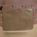 Kate Spade Bags | Euc Kate Spade Silver Glittery Zip Pouch/Clutch | Color: Gray/Silver | Size: Os