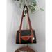 Dooney & Bourke Bags | Dooney & Bourke Usa Navy Brown Awl Leather Shoulder Bag Tote Purse. | Color: Blue/Brown | Size: Os