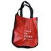 Lululemon Bags | Lululemon Tote Reusable Shopping Gift Bag Lunch This Is Yoga Small Red | Color: Red | Size: Os