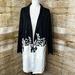 Lularoe Jackets & Coats | New Lularoe Gwen Blazerblack White Floral !Pockets! | Color: Black/White | Size: M