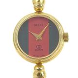 Gucci Accessories | Gucci Gucci Watch Sherry Line 2047.1l Gold Plated Quartz Analog Display Ladie... | Color: Gold | Size: Os