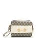 Gucci Bags | Gucci Horsebit 1955 Flap Pocket Camera Bag Gg Coated Canvas Small Brown, Neutral | Color: Silver | Size: Os