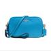 Coach Bags | Coach Crossbody Clutch In Azure Pebbled Leather! | Color: Blue/Green | Size: Os