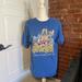 Disney Tops | Disney Retro Disneyland Resort Mickey Mouse And Friends Royal Blue Graphic Tee | Color: Blue/Yellow | Size: Xl