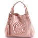 Gucci Bags | Gucci Soho Interlocking Gg Hobo Bag In Metallic Pink Leather With Fringe Tassel | Color: Pink | Size: Os