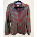 J. Crew Shirts | Lightweight Red & Green Plaid Button Up - J.Crew - Size M Men's | Color: Green/Red | Size: M