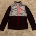 The North Face Jackets & Coats | Girls North Face Fleece Jacket Size 10-12 | Color: Black/Pink | Size: Girls Medium (10-12)