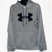 Under Armour Tops | Clearancewomen's Under Armour Fleece Hoodie Size Sm Guc | Color: Blue/Gray | Size: S