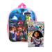 Disney Accessories | Encanto 11" Backpack Toddler Disney Madrigal W/ Play Pack Crayons Stickers Set | Color: Purple | Size: Osbb