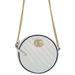 Gucci Bags | Gucci Gg Marmont Round Mini Chain Shoulder Bag Leather | Color: White | Size: Os