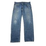 Levi's Jeans | Levi’s Mens 505 Regular Fit Jeans Straight Leg Non-Stretch Denim Stonewash 36x32 | Color: Blue | Size: 36