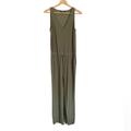 Ralph Lauren Pants & Jumpsuits | Lauren Ralph Lauren Sleeveless V Neck Olive Green Stretchy Jumpsuit Size Ps | Color: Green | Size: Sp