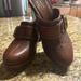 Coach Shoes | Coach Candace Leather Clog | Color: Brown | Size: 8