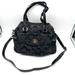 Coach Bags | Coach Black Signature Nylon Diaper Bag & Inner Tote Bag A0969 Authentic Large | Color: Black/Silver | Size: Os