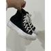 Converse Shoes | Converse Chuck Taylor All Star Lugged High Top Platform Black White Women Sz 7 | Color: Black | Size: 7