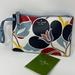 Kate Spade Bags | Kate Spade New York Floral Wristlet Zip Top Bag Insert Nwot | Color: Blue/Red | Size: Os