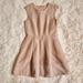 J. Crew Dresses | J. Crew Light Pink Perforation Detail A-Line Party Cocktail Dress - Size 0p | Color: Pink | Size: 0p