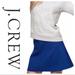 J. Crew Skirts | J. Crew Fluted Skirt In Double Crepe. Size 8 | Color: Blue | Size: 8