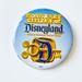 Disney Accessories | 5/$20 Disneyland "Honorary Citizen Of Disneyland” Pin Button | Color: Blue/Gold | Size: Os