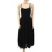 Free People Dresses | Free People Endless Summer Black Maxi Long Dress Cotton Sleeveless Xs New | Color: Black | Size: Xs