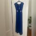 Free People Dresses | Free People Cerulean Blue Summer Maxi Cut-Out Dress Size S | Color: Blue | Size: S