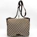 Gucci Bags | Gucci Gg Pattern Shoulder Bag Crossbody Beige X Brown Canvas Women's Men's 14... | Color: Tan | Size: Os