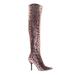 Gucci Shoes | Gucci Tom Ford F/W 1999 Snakeskin Over-The-Knee Boots | Color: Brown/Tan | Size: 8.5