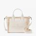 Kate Spade Bags | Kate Spade Jett Shearling Small Tote, Meringue White Nwt | Color: Cream/White | Size: Os