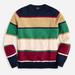 J. Crew Sweaters | J. Crew Men's 100% Cashmere Crewneck Stripe Sweater Size Medium Nwt Pullover M | Color: Blue/Green | Size: M